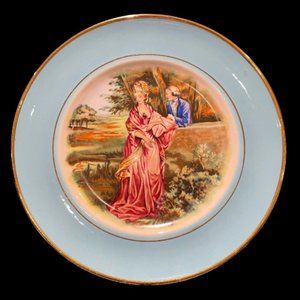 Vintage Pall Mall Ware Collector Plate, Fine Bone China. Made in England